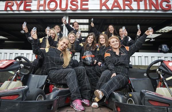 karting girl birthday party