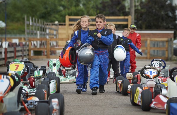 juniors go karting