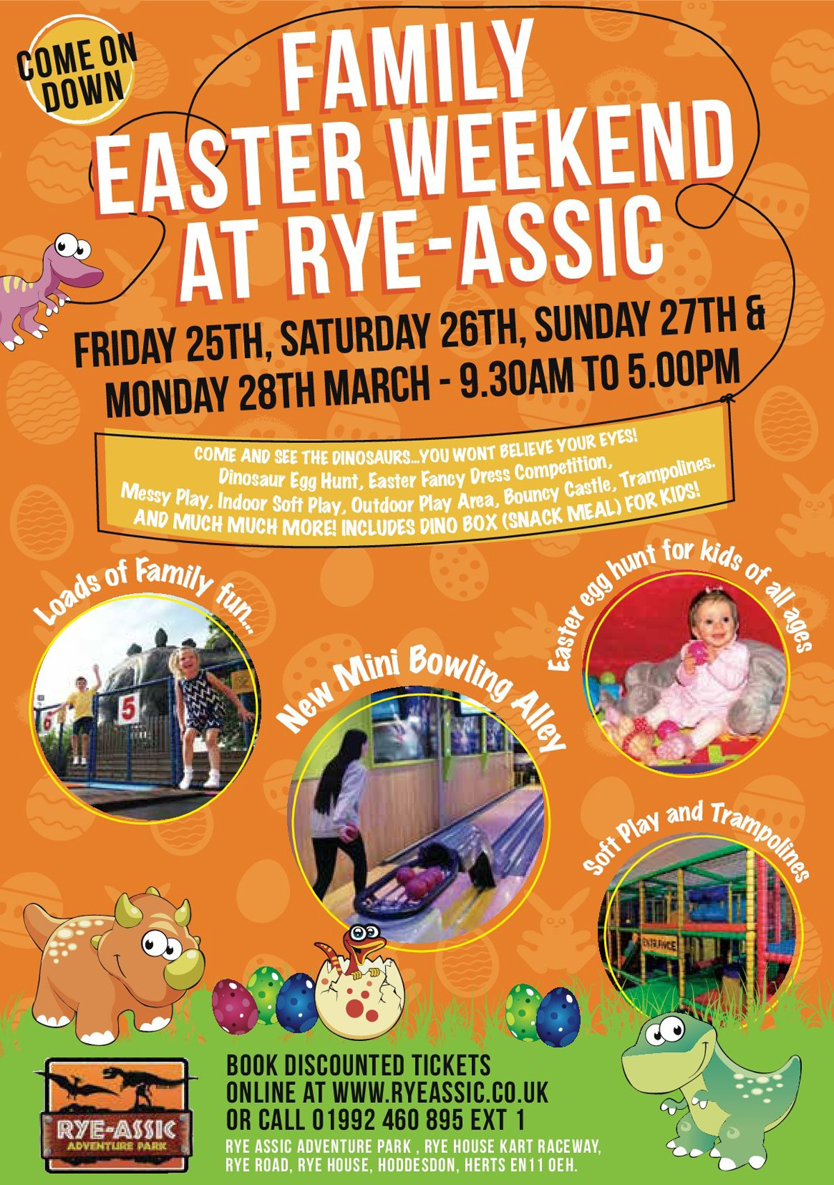 Family Easter Weekend At Rye-Assic Adventure Park