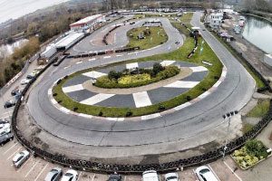 Rye House Saffron Walden - The track - one of the oldest in England