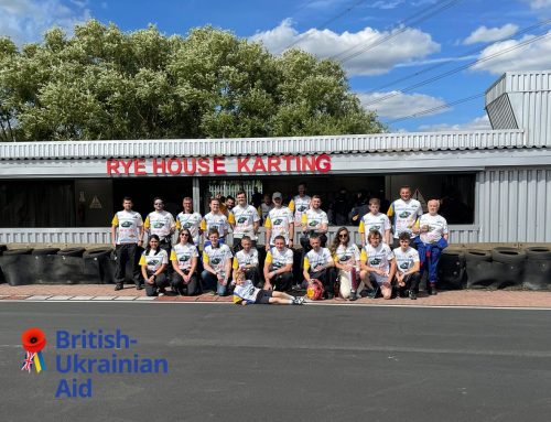 A whopping £12300 raised for British-Ukrainian Aid