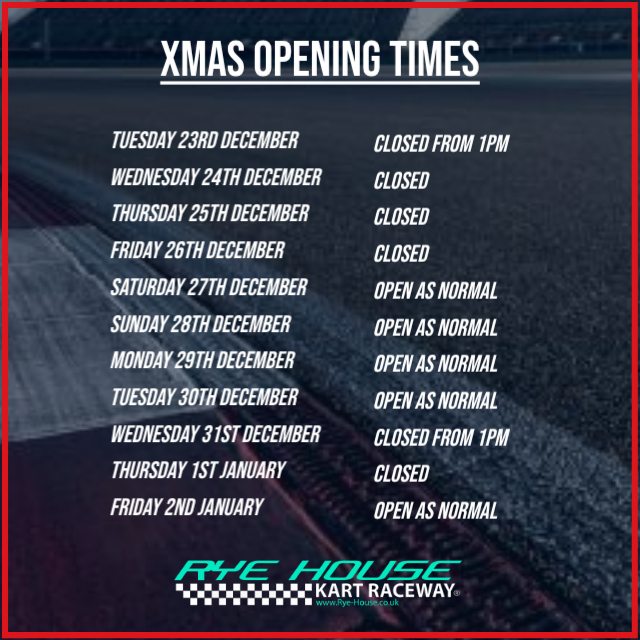 xmas open times